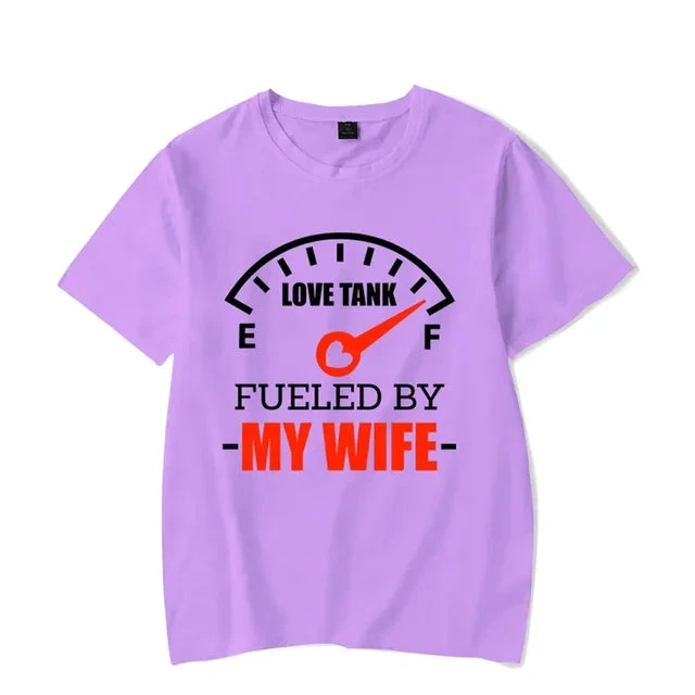 Fueled By My Husband Funny Shirts - Image 15