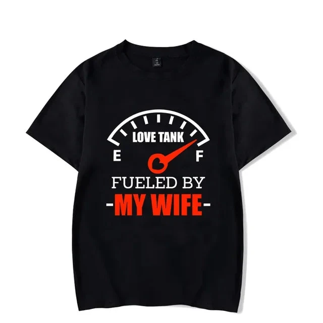 Fueled By My Husband Funny Shirts - Image 5