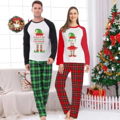 Funny Christmas Pajamas For Couples