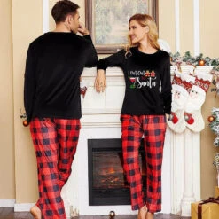 Funny Matching Christmas Pajamas For Couples
