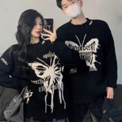 Gothic Sweater For Couples
