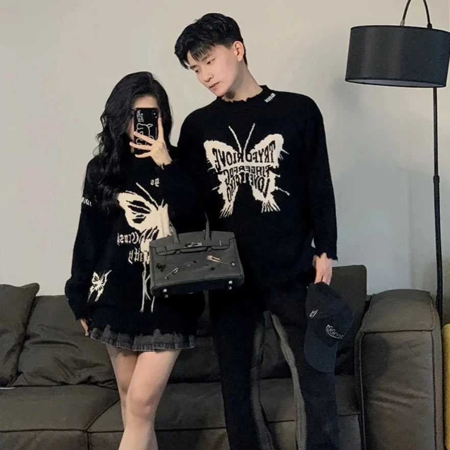 Gothic Sweater For Couples - Image 2