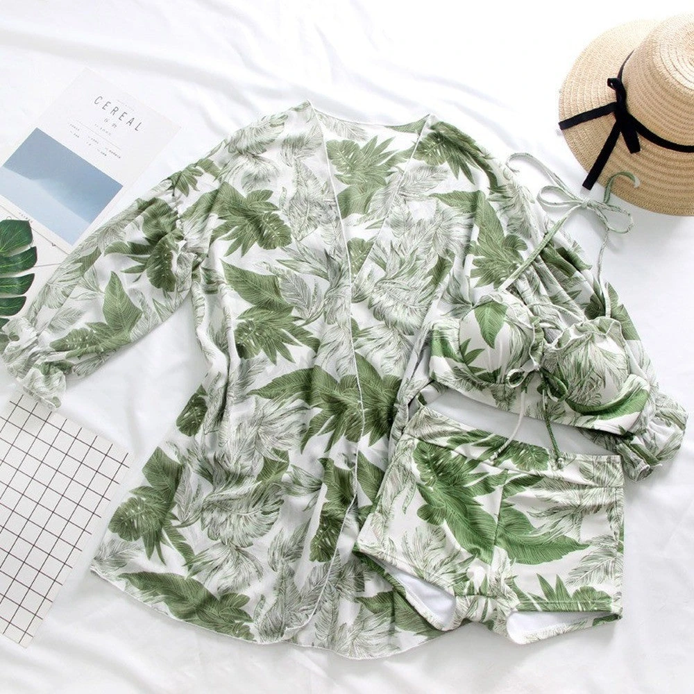 Green Matching Couples Swimwear - Image 2