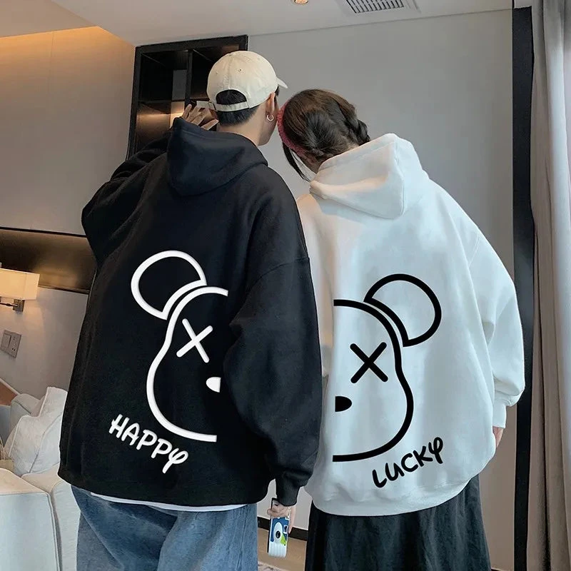 Harajuku Cute Matching Hoodies For Couples