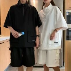 Harajuku Japanese Tracksuit For Couples