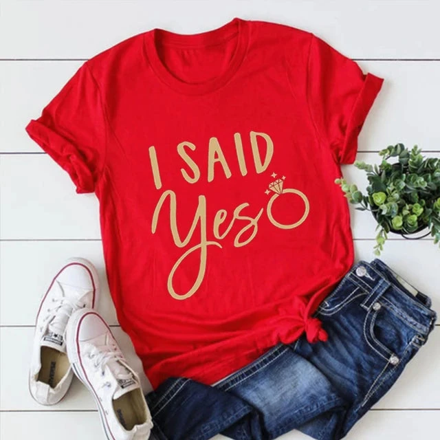 He Asked And I Said Yes Shirts - Image 9