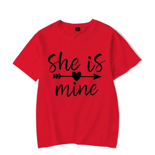 He's Mine She's Mine T Shirt - Image 10