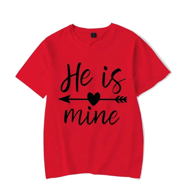 He's Mine She's Mine T Shirt - Image 11