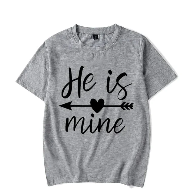 He's Mine She's Mine T Shirt - Image 5