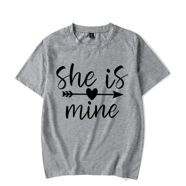 He's Mine She's Mine T Shirt - Image 4