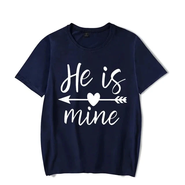 He's Mine She's Mine T Shirt - Image 7