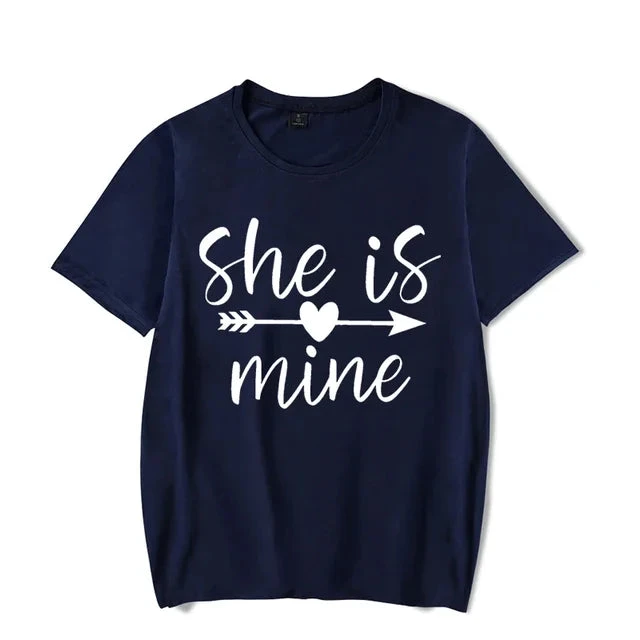 He's Mine She's Mine T Shirt - Image 6