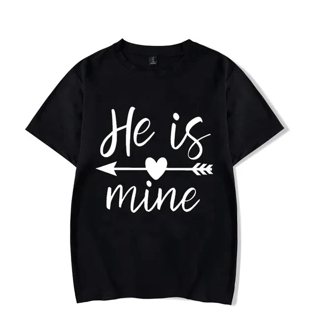 He's Mine She's Mine T Shirt - Image 3