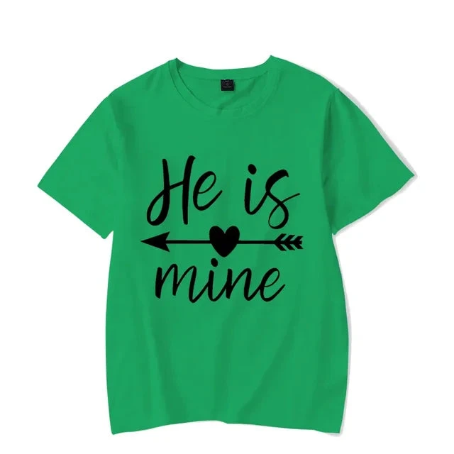 He's Mine She's Mine T Shirt - Image 15