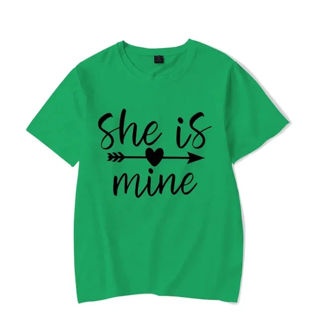 He's Mine She's Mine T Shirt - Image 14