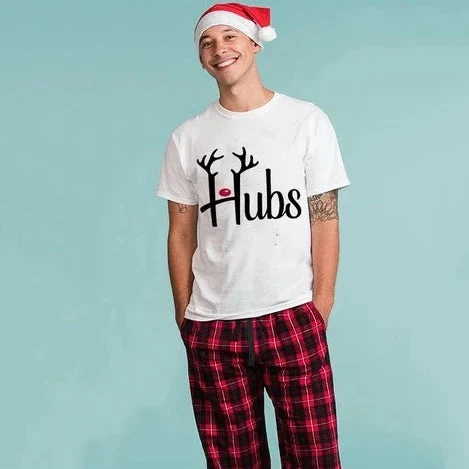 Hubby Wife Christmas Shirt - Image 3