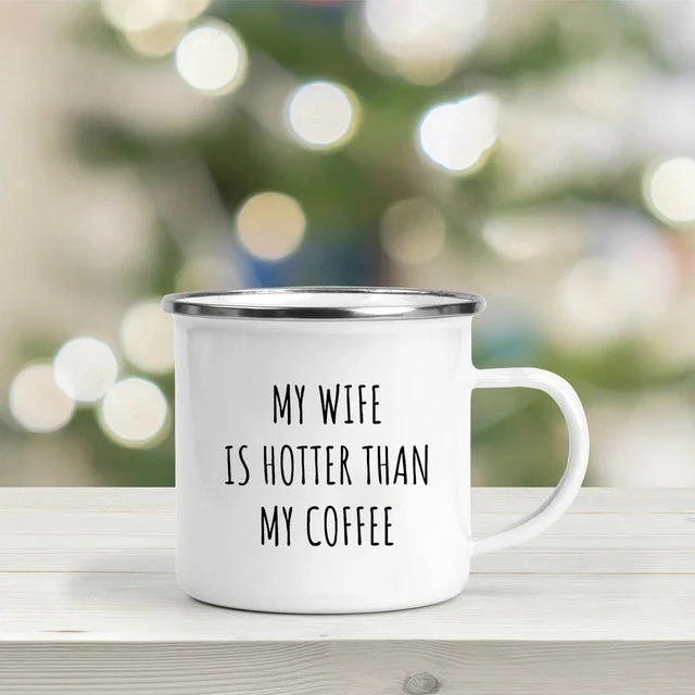 Hubby And Wifey Coffee Mugs - Image 9