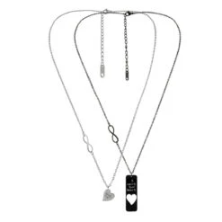 I Carry Your Heart Couple Necklace