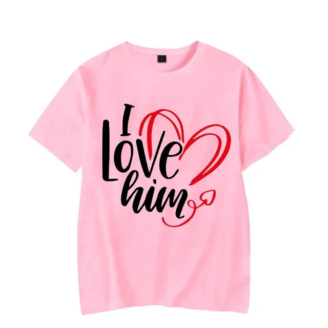 I Love Him I Love Her Shirts - Image 11