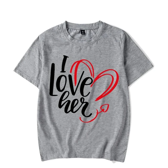 I Love Him I Love Her Shirts - Image 10