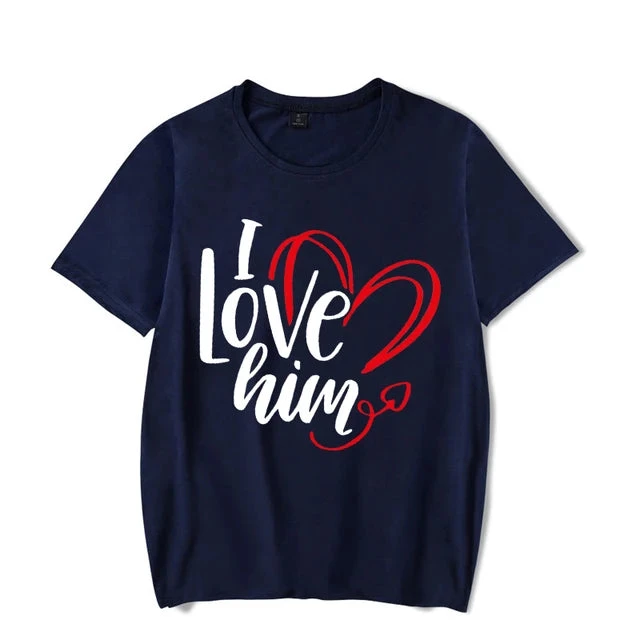 I Love Him I Love Her Shirts - Image 13