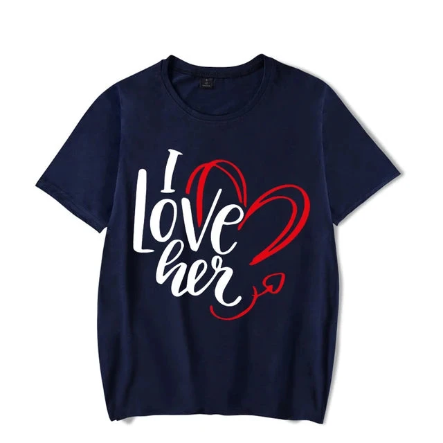 I Love Him I Love Her Shirts - Image 14