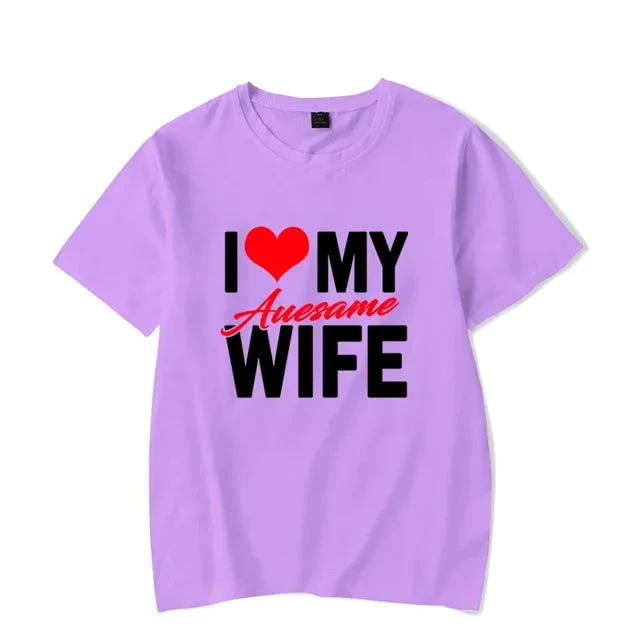 I Love My Awesome Husband Shirt - Image 14