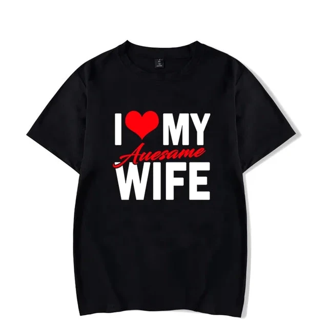 I Love My Awesome Husband Shirt - Image 4