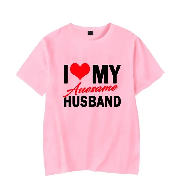 I Love My Awesome Husband Shirt - Image 17