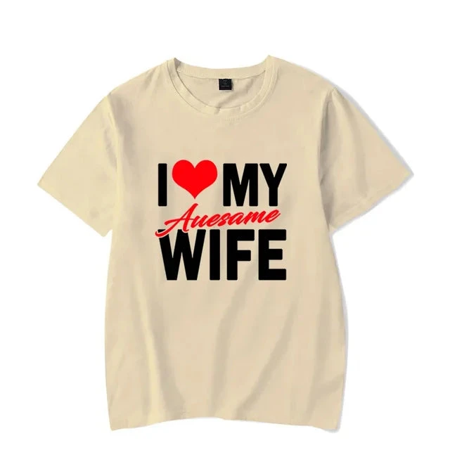 I Love My Awesome Husband Shirt - Image 12