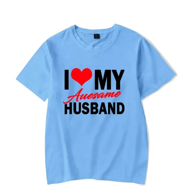 I Love My Awesome Husband Shirt - Image 11