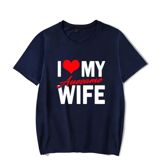 I Love My Awesome Husband Shirt - Image 8