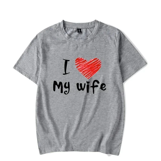 I Love My Husband Wife T Shirts - Image 6