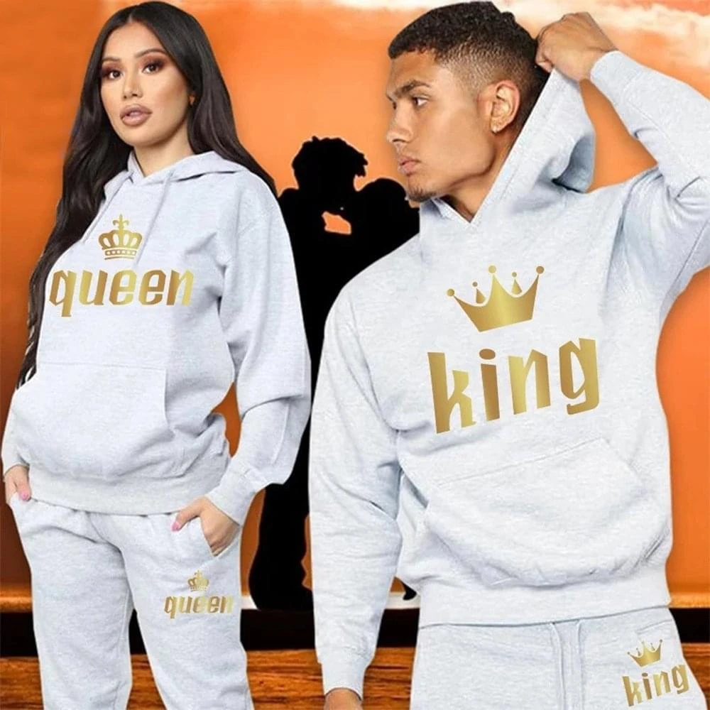 King Couples Jogger Sets