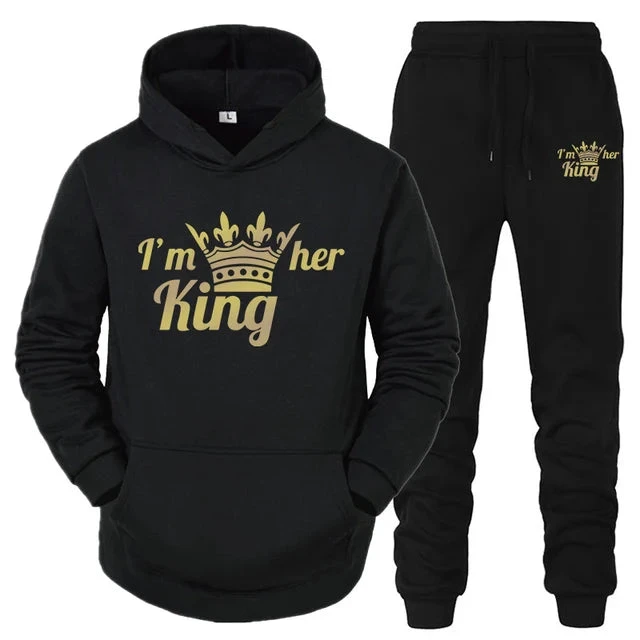 King Queen Matching Tracksuit - Image 2