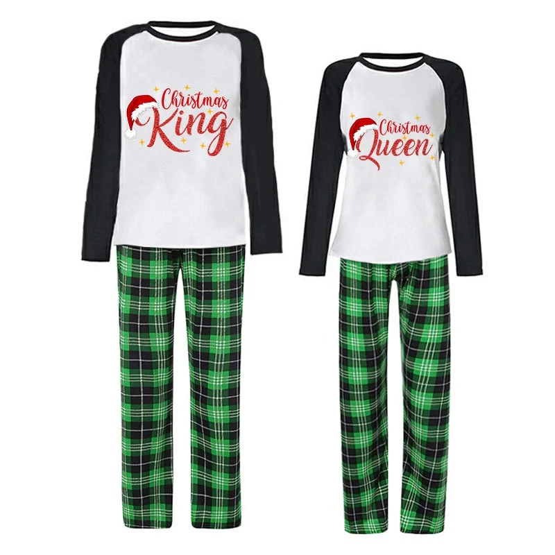 King And Queen Christmas Pajamas - Image 3