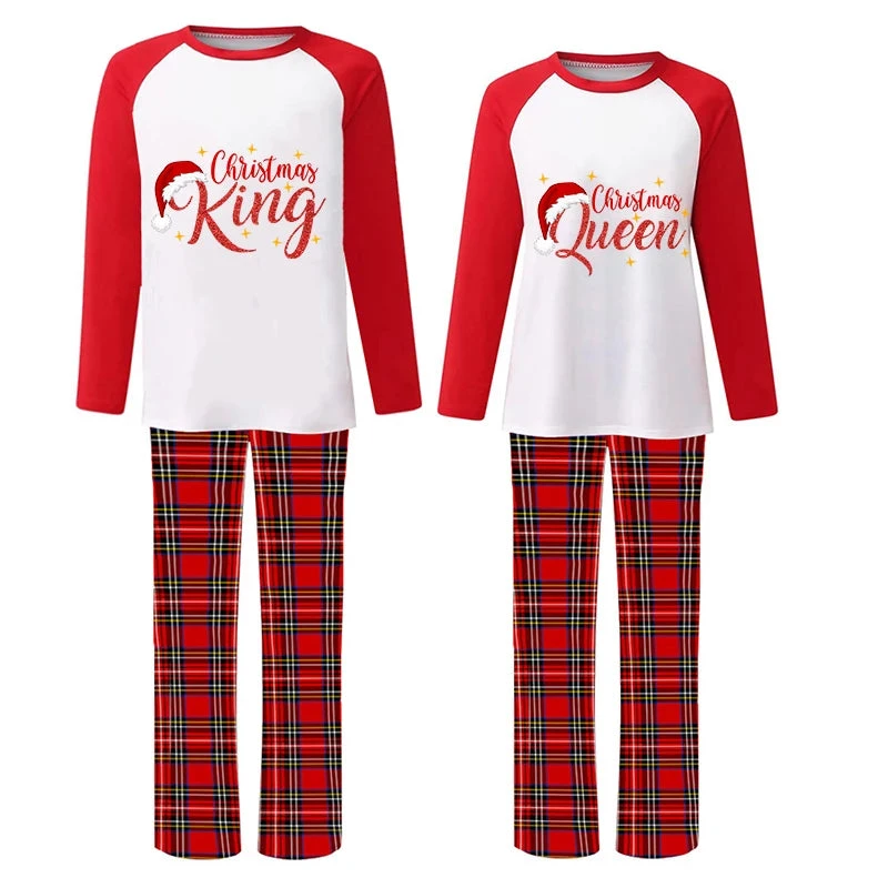 King And Queen Christmas Pajamas - Image 4