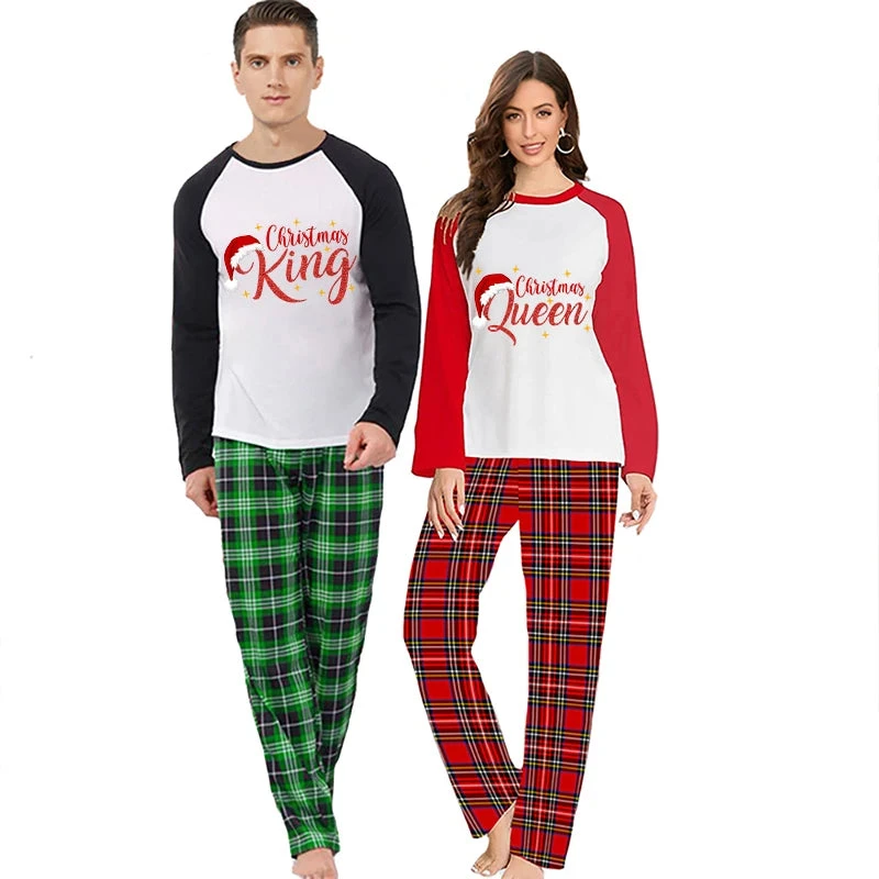 King And Queen Christmas Pajamas - Image 2