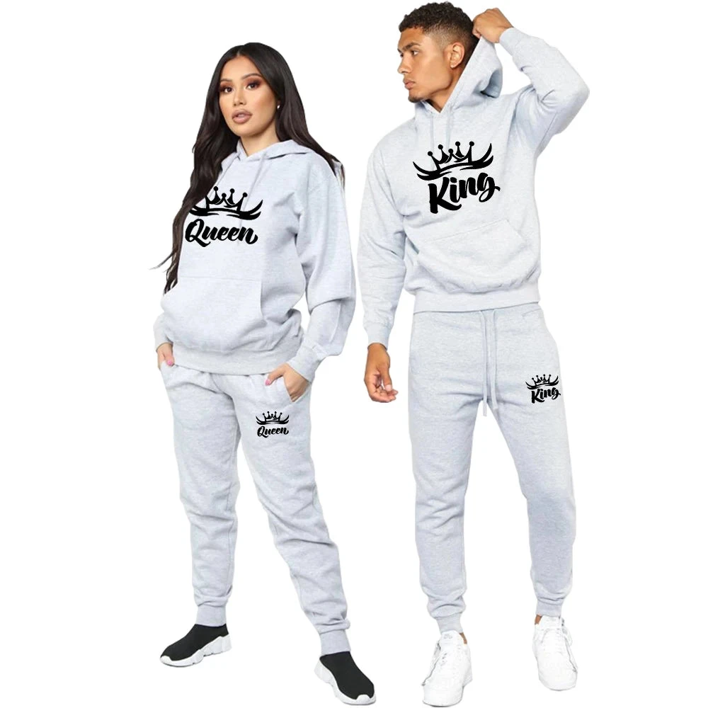King And Queen Couples Tracksuits