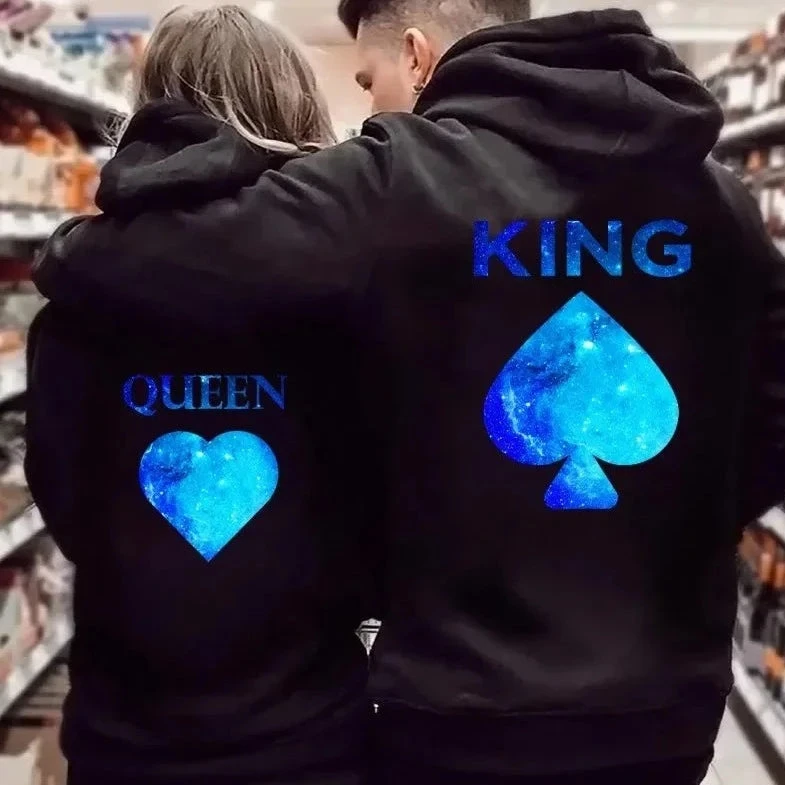 King And Queen Hoodies - Image 2