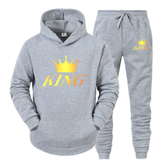 King And Queen Matching Couple Jogger Set - Image 13