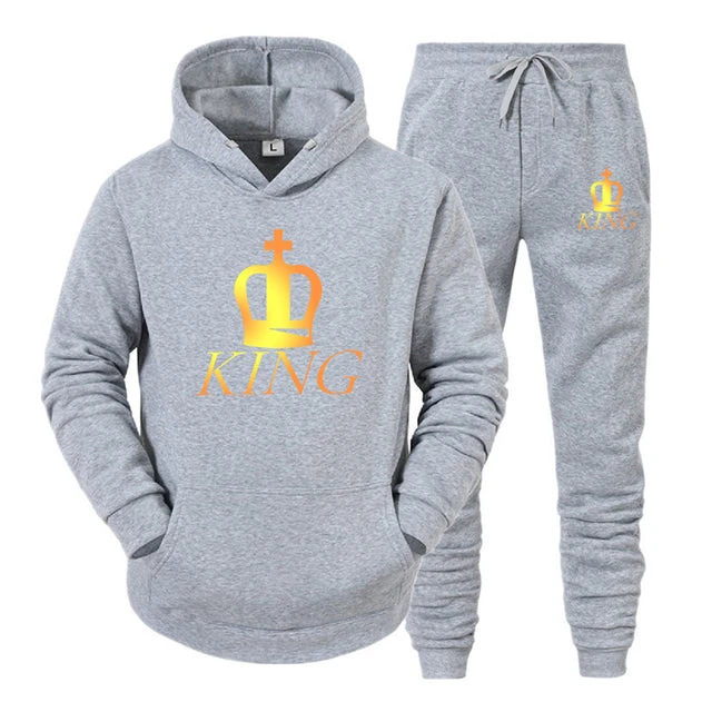 King And Queen Matching Couple Jogger Set - Image 15