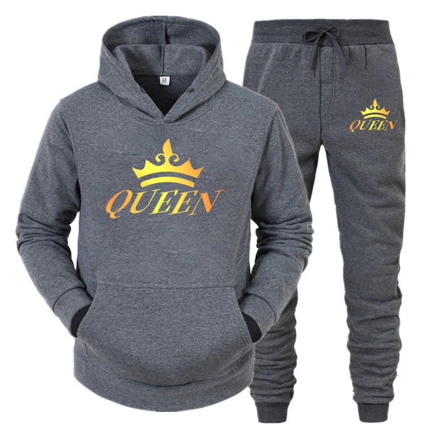 King And Queen Matching Couple Jogger Set - Image 19