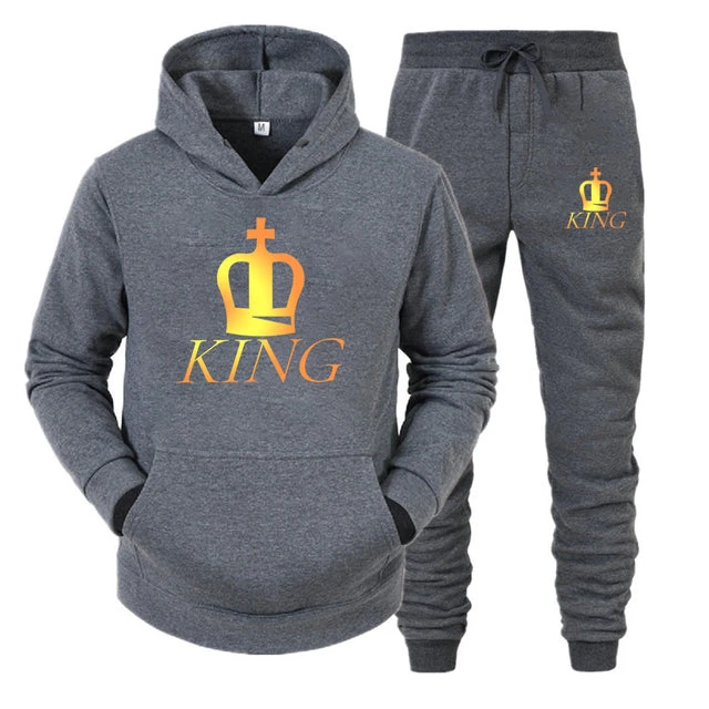 King And Queen Matching Couple Jogger Set - Image 20