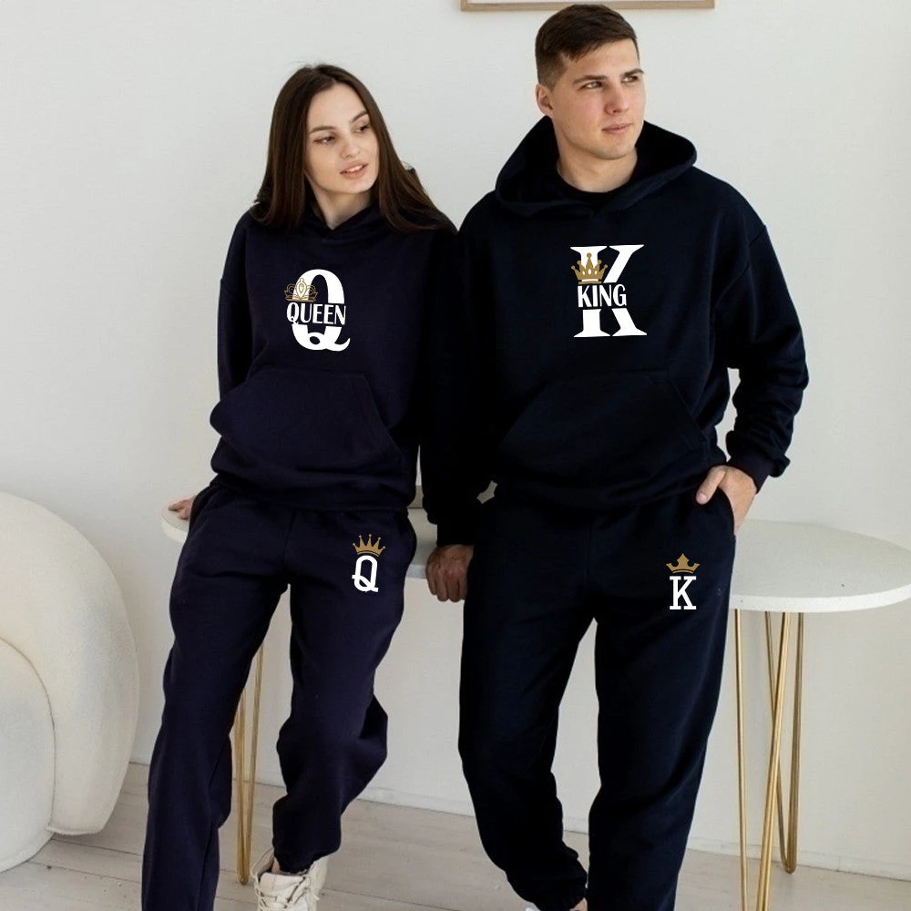 King Matching Jogging Suits For Couples