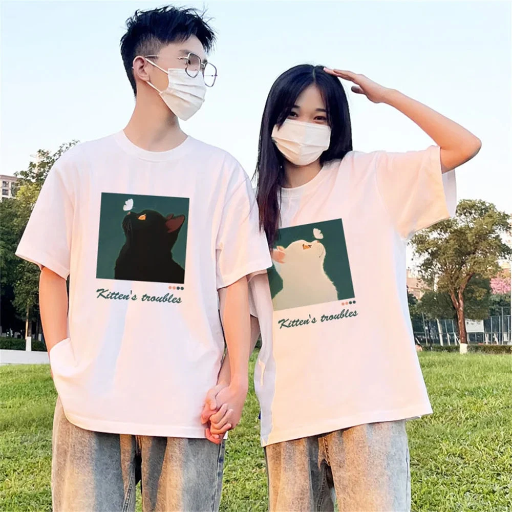 Kitten Cute Couple Shirts - Image 3