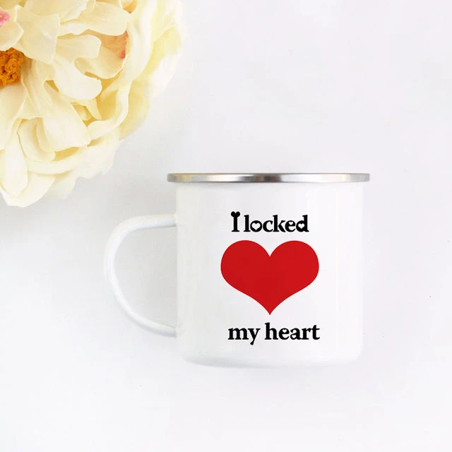 Locked My Heart Couple Mug - Image 3
