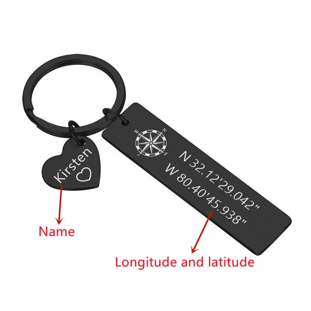 Long Distance Relationship Keychain - Image 6