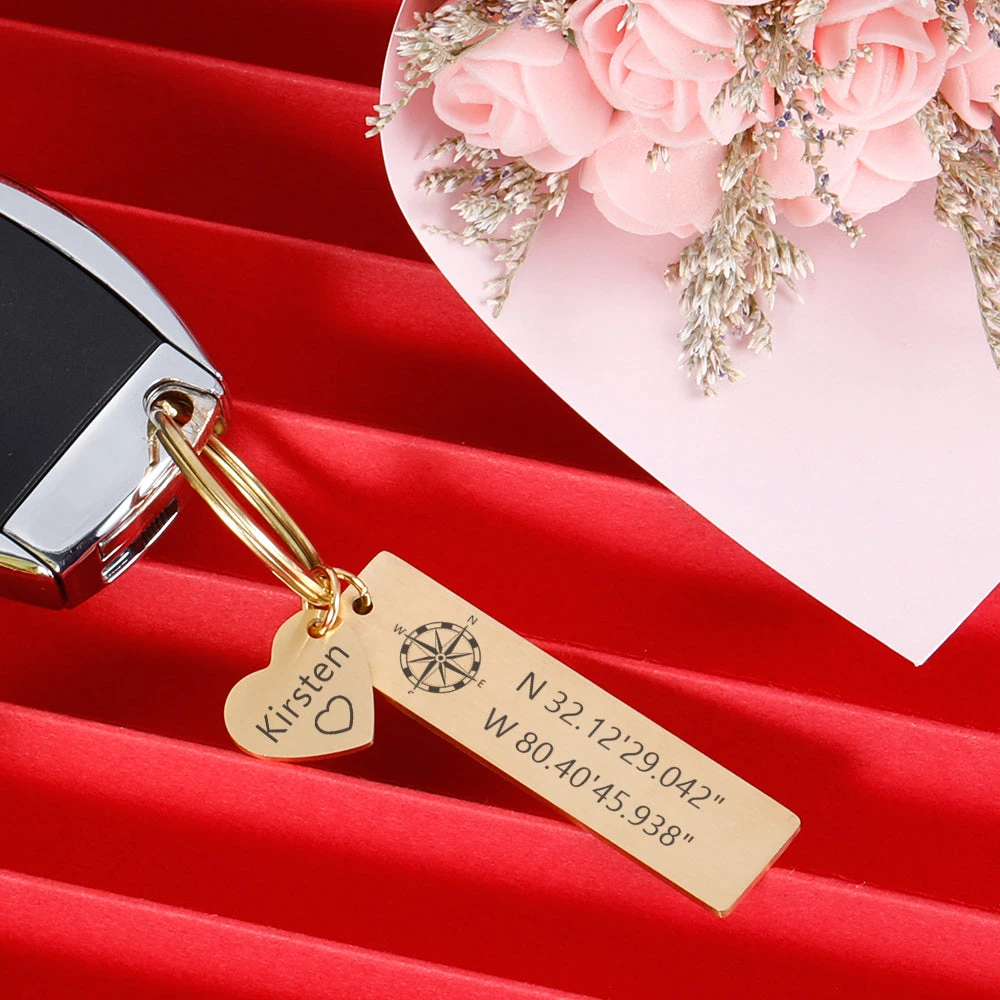 Long Distance Relationship Keychain - Image 8