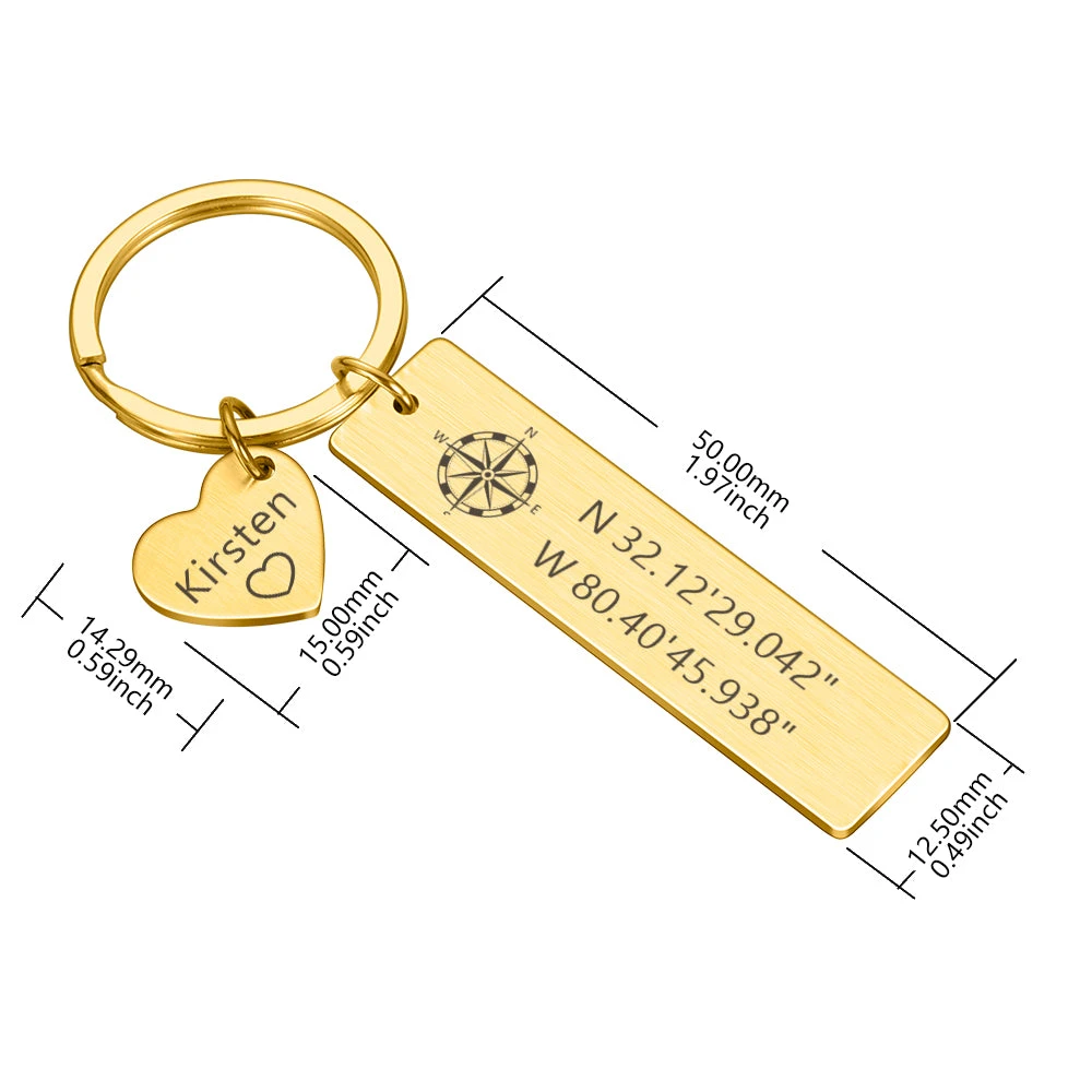 Long Distance Relationship Keychain - Image 7